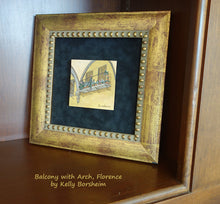Laden Sie das Bild in den Galerie-Viewer, Small Framed Paintings of Italy