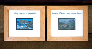 Small Framed Paintings of Italy
