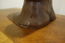 將圖片載入圖庫檢視器 Signed by the artist Kelly Borsheim, this terra-cotta sculpture is numbered 5/20