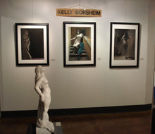 Laden Sie das Bild in den Galerie-Viewer, z SOLD ~ Nightwatch Seated Nude Woman Sideways Thinking Woman Charcoal Drawing