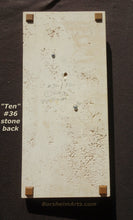 將圖片載入圖庫檢視器 #36 back, travertine stone backboard / base, Each limited edition artwork in bronze is considered an original work of art, Ten Female Nude Back Hands Small Bronze Sculpture Stone Base