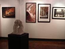Cargar imagen en el visor de la galería, Art show exhibit to show relative size and frame