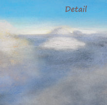 將圖片載入圖庫檢視器 Detail of this cloud painting in pastels by artist Kelly Borsheim.  Note the subtle layering of colors, playing warm against cold colors.