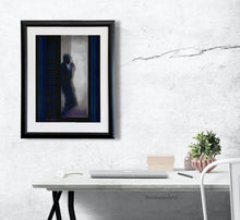 Cargar imagen en el visor de la galería, La Pausa (the pause) looks great over a home office desk, reminding us to get off the computer and take a break!  Artwork by Kelly Borsheim