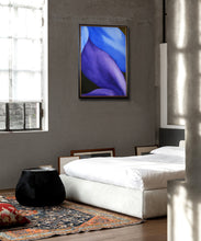 Carica l'immagine nel visualizzatore di Gallery, Legs look great as bedroom wall art decor.  Peaceful cool colors will aid sleep and rest, but they might also stir the imagination!