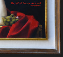 Carica l'immagine nel visualizzatore di Gallery, Detail of frame and art painting of Tuscan goodness.