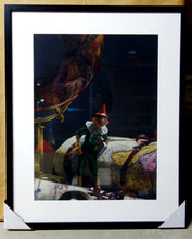 Carica l'immagine nel visualizzatore di Gallery, Framed World Traveler Pinocchio Globe Map Old World Storytelling Classic Children's Story Italy