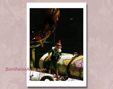 將圖片載入圖庫檢視器 Fine art prints on quality art paper are available in many sizes of "World Traveler" the Pinocchio Story, prints from original pastel drawing on black Italian paper by artist Kelly Borsheim