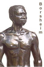 Load image into Gallery viewer, Reginald Walking Man Bronze Statue African American Sculpture Black Patina Standing Figure Art
