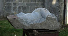 Load image into Gallery viewer, Casacata (Waterfall) ~ Symposium 2013 Castelvecchio Valleriana Tuscany Italy Nude Torso of a Woman in front of La Pieve Church
