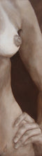 Cargar imagen en el visor de la galería, Lei (She or Her) - detail of one side of woman's nude torso, showing breast and beautiful hand on hip, sold separately or with partner male torso Lui