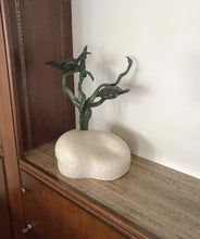 將圖片載入圖庫檢視器 This niche in a wall-shelf unit to house a television gives a place to exhibit in the living room the 16 inch tall sculpture of Sea Turtles swimming in kelp. Sculpture is a limited edition bronze and stone (each limestone base is hand carved). 3-d Art by Kelly Borsheim