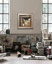 Carica l'immagine nel visualizzatore di Gallery, Large framed Art for your home library!