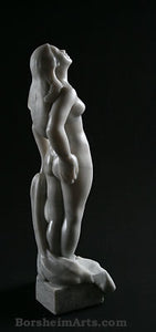 Vulnerable Woman The Offering Vulnerable Woman Sculpture Canadian Marble