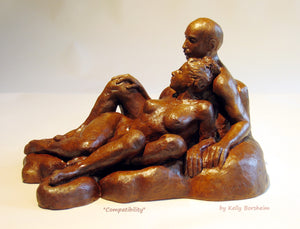 Compatibility ~ Couple Sculpture