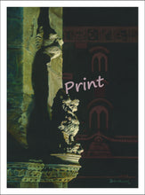 將圖片載入圖庫檢視器 Guardian of Firenze Lion Statue Sculpture Loggia dei Lanzi Florence Italy - Fine Art PRINT