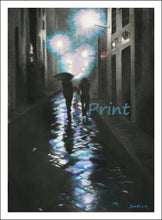 將圖片載入圖庫檢視器 Borgo degli Albizi Florence Italy Tuscany Fine Art PRINT Great Gift Romantic Art Print