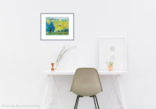 將圖片載入圖庫檢視器 In White Room Digital Download Vineyards of Casignano Tuscany Italy Fine Art Print Olive Trees Fields of Gold and Green Landscape Digital Download Printable Art Farmers Casignano