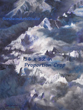 將圖片載入圖庫檢視器 Digital Download Alps SnowCapped Mountains Aerial View YOU Print