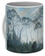 Load image into Gallery viewer, Art of Tasmania shown her on a coffee mug.  

