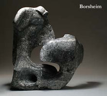 Laden Sie das Bild in den Galerie-Viewer, Encounter Manta Ray Sculpture Black and White Stone Astra Star Marble Abstract Ocean Life Sculpture