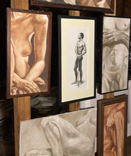 Charger l'image dans la galerie, Collection of framed artworks featuring human figures in various poses.
