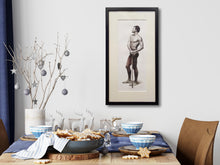 Charger l'image dans la galerie, Joshua ~ Original Figure Drawing Framed
