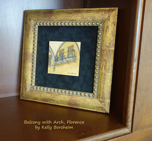 Small Framed Paintings of Italy