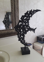 Cargar imagen en el visor de la galería, Bronze bird art is perfect for a bathroom where humidity is unlikely to damage the art, as would happen to a drawing or painting.
