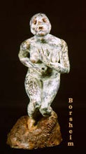 Cargar imagen en el visor de la galería, Front View 9-1-1 911 Anguished Figure Fall of Twin Towers Bronze Statue Sculpture
