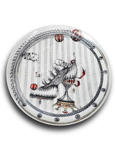 將圖片載入圖庫檢視器 Single Designer Plate Dragana Adamov Collection Plate Tiger Shoe Circus
