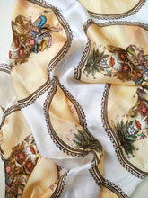 Load image into Gallery viewer, Dragana Adamov Collection Starry Eyes Designer Pure Silk Scarf Detail
