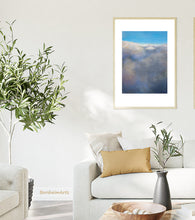 Load image into Gallery viewer, Cloud Painting Print, Cloud Print, Cloudscape Art Print, Large Abstract Wall Art, Skies Modern Painting, Cloud Artwork Minimalist Wall Art

