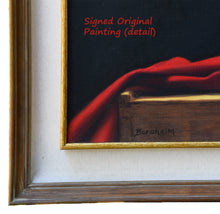 將圖片載入圖庫檢視器 Signed by the artist Kelly Borsheim, here is the lower left corner of the painting and frame from Tuscany
