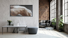 將圖片載入圖庫檢視器 Stunning room enhancement is this painting of a reclining nude female torso, Arch.  24 x 48 inches
