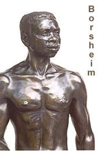Laden Sie das Bild in den Galerie-Viewer, Reginald Walking Man Bronze Statue African American Sculpture Black Patina Standing Figure Art
