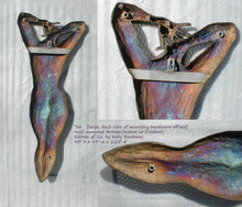 Cargar imagen en el visor de la galería, Copy of Ten ~ Large Bronze Female Back Bas-Relief Sculpture SpeedShip
