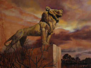 Hope Lion based on sculpture in Madrid