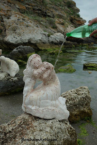 Seeing the real color had I highly polished this stone Sirena Mermaid Art Symposium Rusalka Kavarna Bulgaria 2014