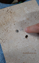 將圖片載入圖庫檢視器 Bronze affixed to stone with screws, hold added for haning on nail.  Edition number and signature in pencil on back of stone, permanently signed on bronze back
